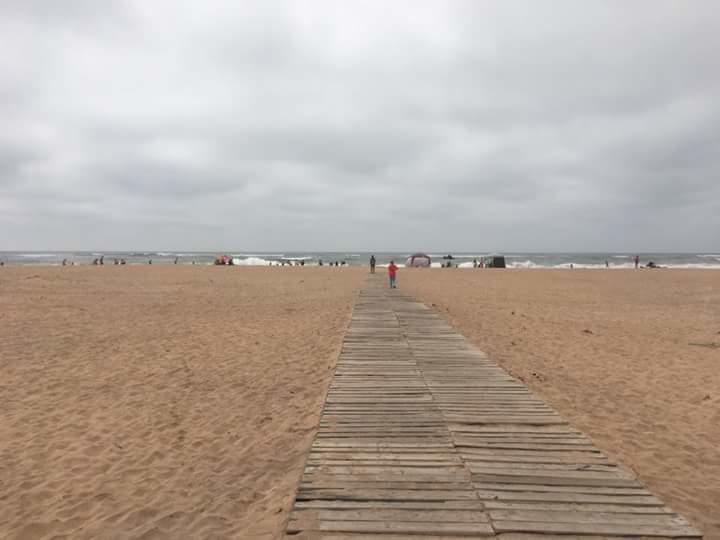Blanca Beach Vue Laterale Sur Mer, Avec Wifi Сиди-Рахаль Экстерьер фото