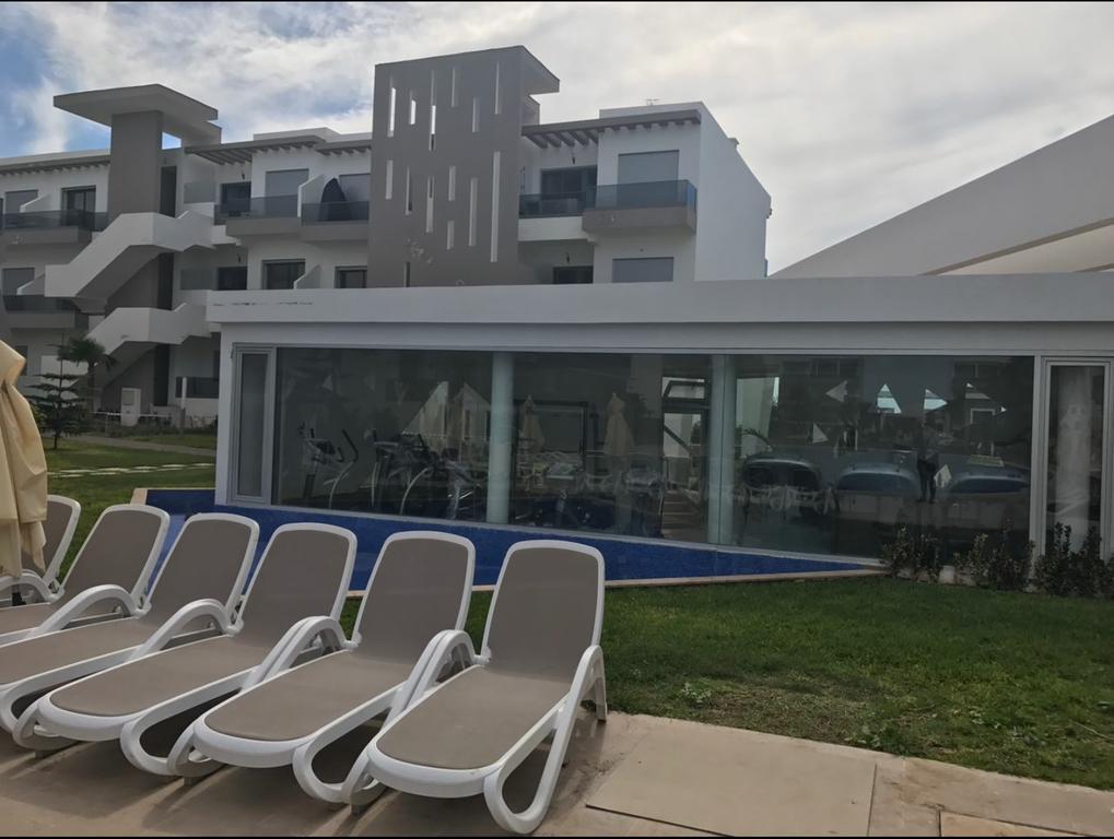 Blanca Beach Vue Laterale Sur Mer, Avec Wifi Сиди-Рахаль Экстерьер фото