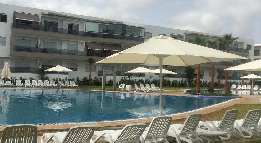 Blanca Beach Vue Laterale Sur Mer, Avec Wifi Сиди-Рахаль Экстерьер фото